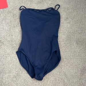 Navy blue Bloch leotard